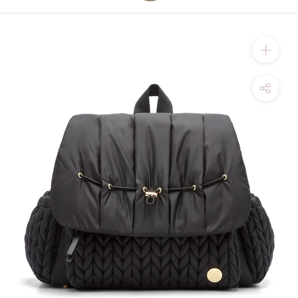 Happ Levy Black Diaper Backpack